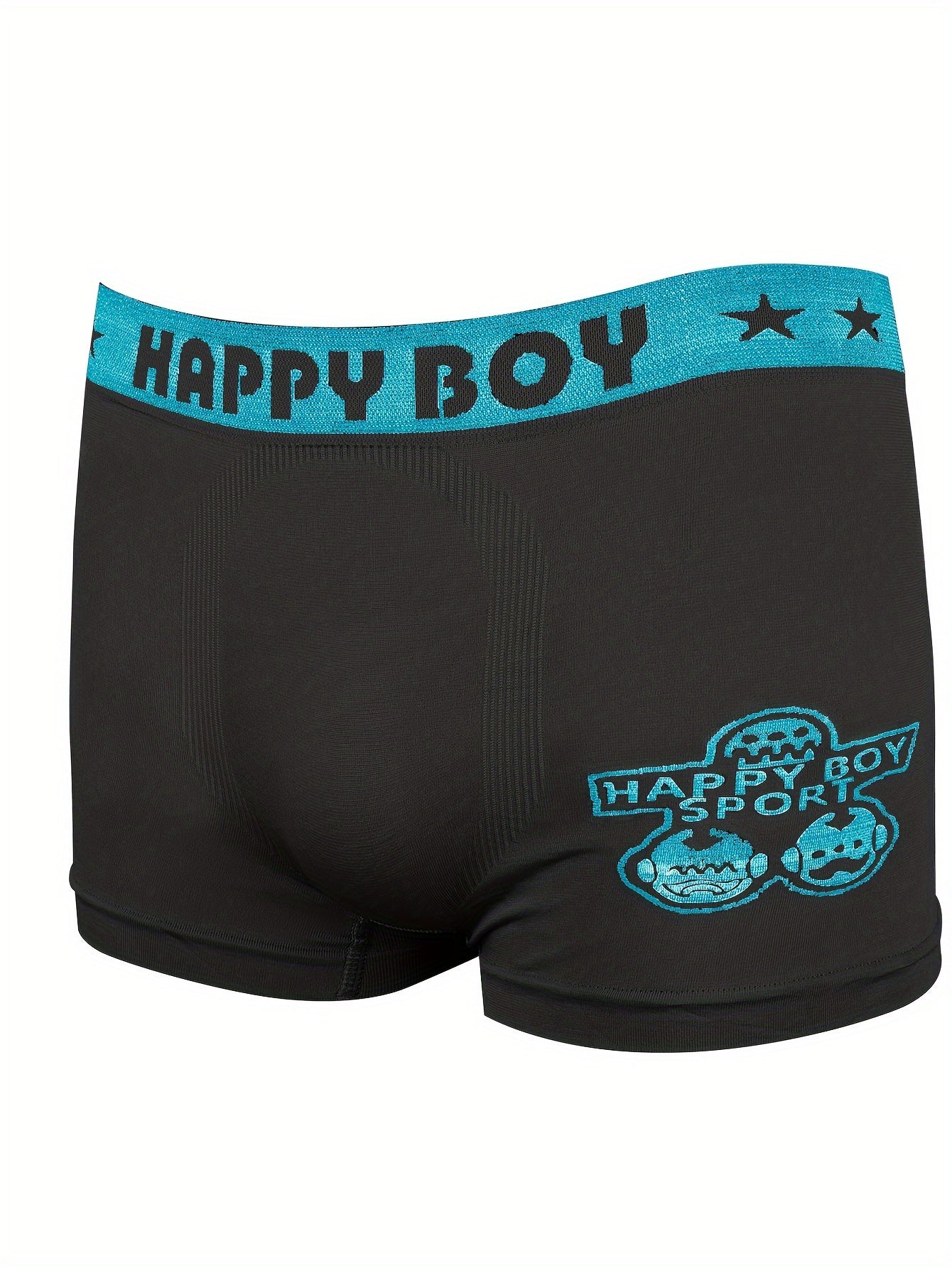 10 dona bolalar uchun bokserlar, turli multfilm uslublari, polyester, o'rta elastiklik, o'smirlar uchun