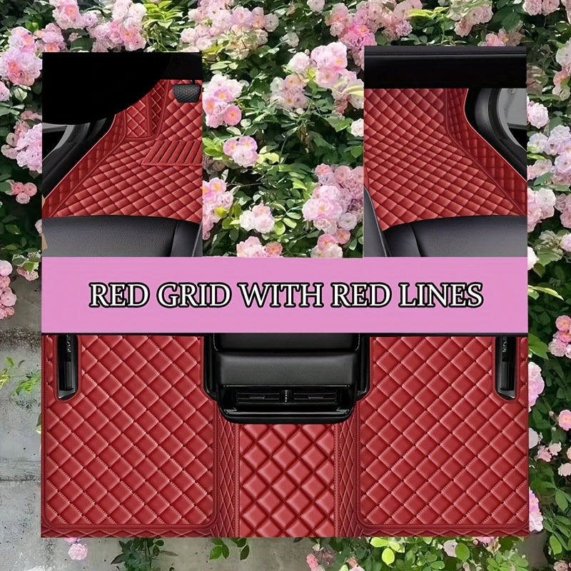 Sun’iy charm avtomobil pol pozvoloqli mato, suv o'tkazmaydigan, barcha mavsumlar uchun to'liq qamrov, chap haydovchi uchun