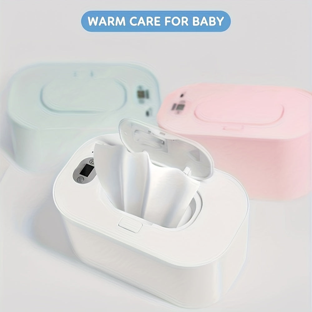 Portable USB Wipe Warmer and Dispenser for Home Travel Car Use Mini Size