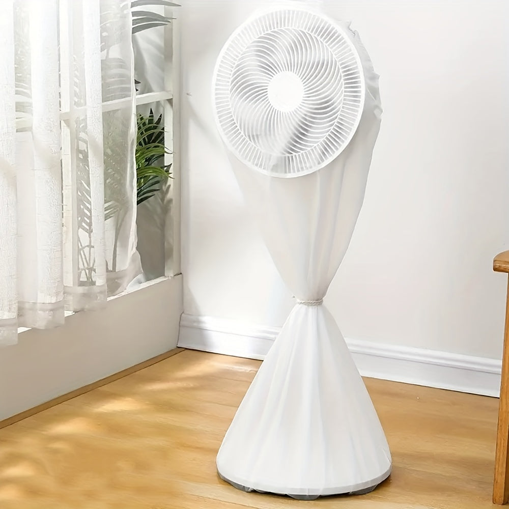 Children Safety Fan Cover White Dustproof Mesh for Desktop and Wall Fans