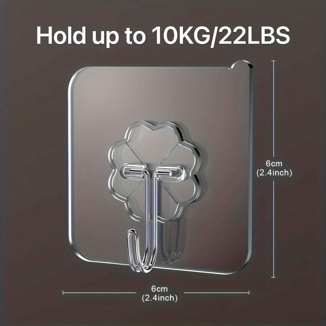 Multi-Functional Single-Head Kitchen Hook with Sticky Backing for Hanging Items