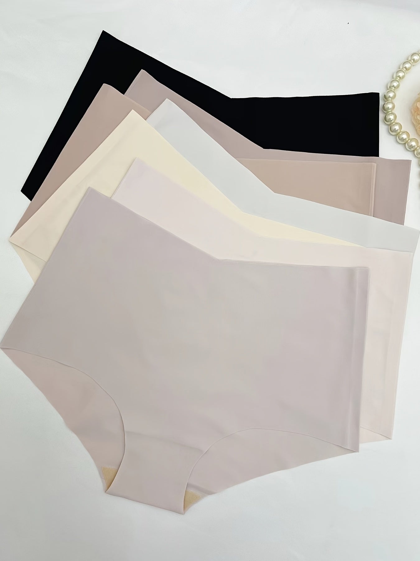 Women's High Waist Seamless Briefs Pack of 7 Comfortable Skin-Friendly Multi-Color
