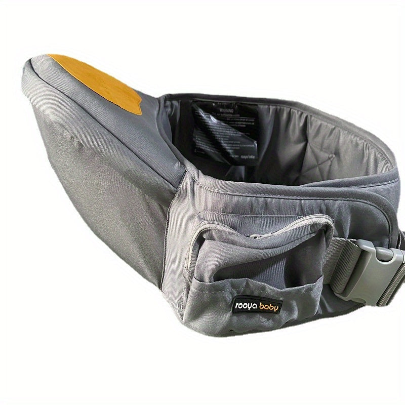 Infant Baby Hip Seat Carrier with Waist Stool Sling for Toddlers and Secure Waist Belt