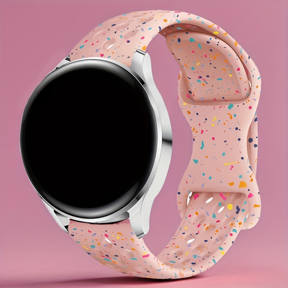 Silicone Watch Band for Samsung Galaxy Watch 4 5 6 7 Active 2 4 Classic 6 Classic Men Women