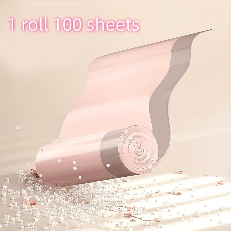 50/100 ta qo'shimcha katta og'ir yuk ko'taruvchi ipli axlat sumkasi, oshxona, hammom, yotoqxona, yashash xonasi va hojatxona uchun ko'p maqsadli bir martalik plastik sumkalar - qulay va uzoq muddatli chiqindilarni tashlash sumkalari