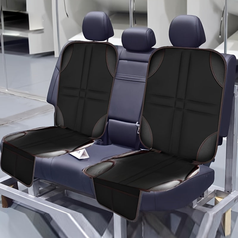 2 Pieces Car Seat Cushions Non-slip Anti-wear Safety Seat Protectors