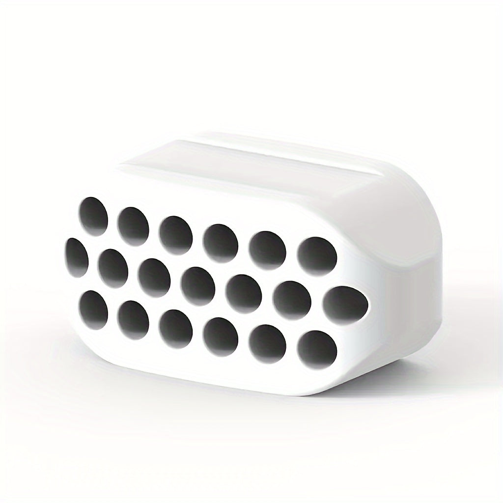 Ejercitador de mandíbula de silicona unisex, pelota de fitness para esculpir los músculos faciales