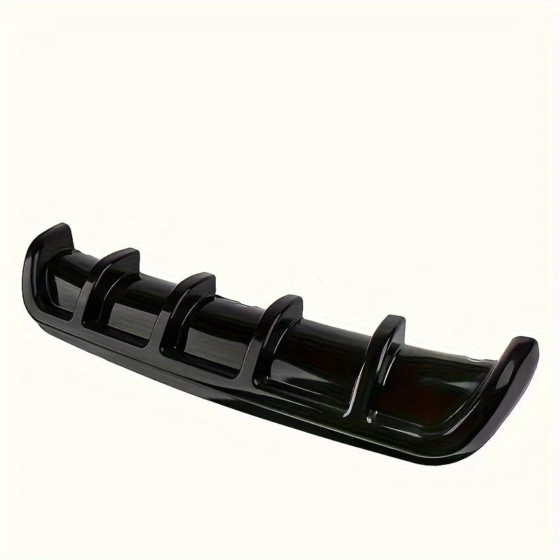 Rear Bumper Diffuser for Cars Durable ABS Plastic External Airflow Accessory
