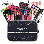 Women's Makeup Kit All-in-One Set With Eyeshadow Lipstick Brush