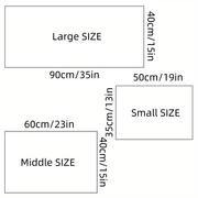 Set of 3 Heat-Resistant Ironing Mesh Protective Pads for Garment and Ironing Board