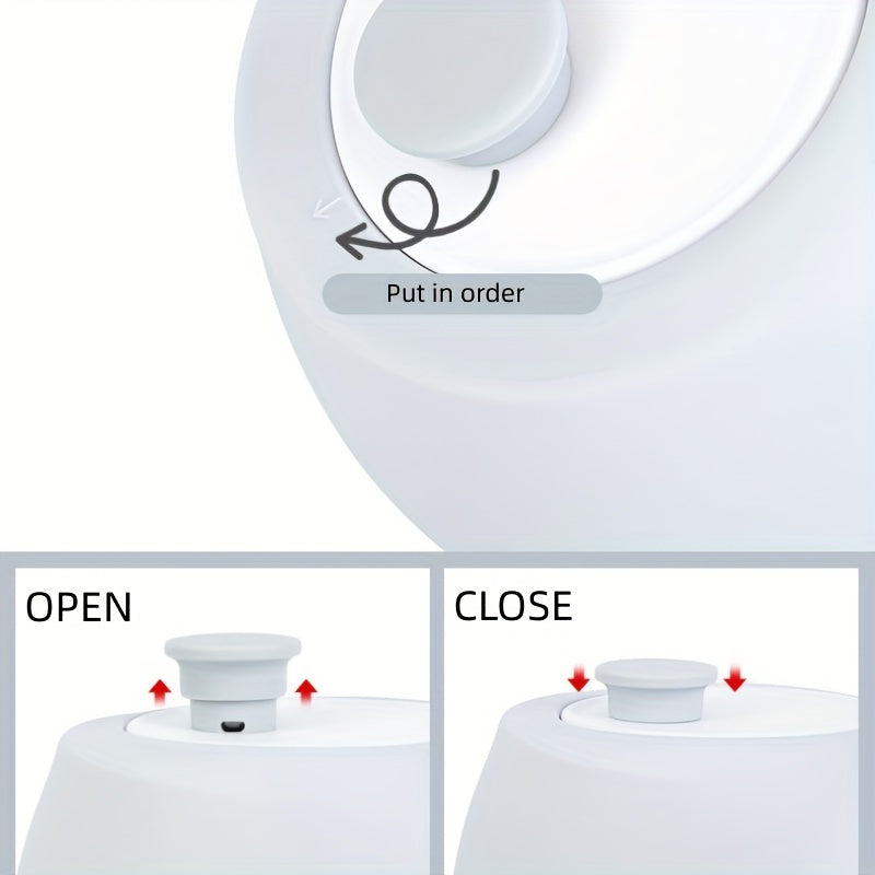 Portable Dog Water Bottle with Silicone Foldable Dispenser and Leak-Proof Feeder Bowl