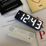 Digital Alarm Clock with Snooze and Brightness Control for Bedroom