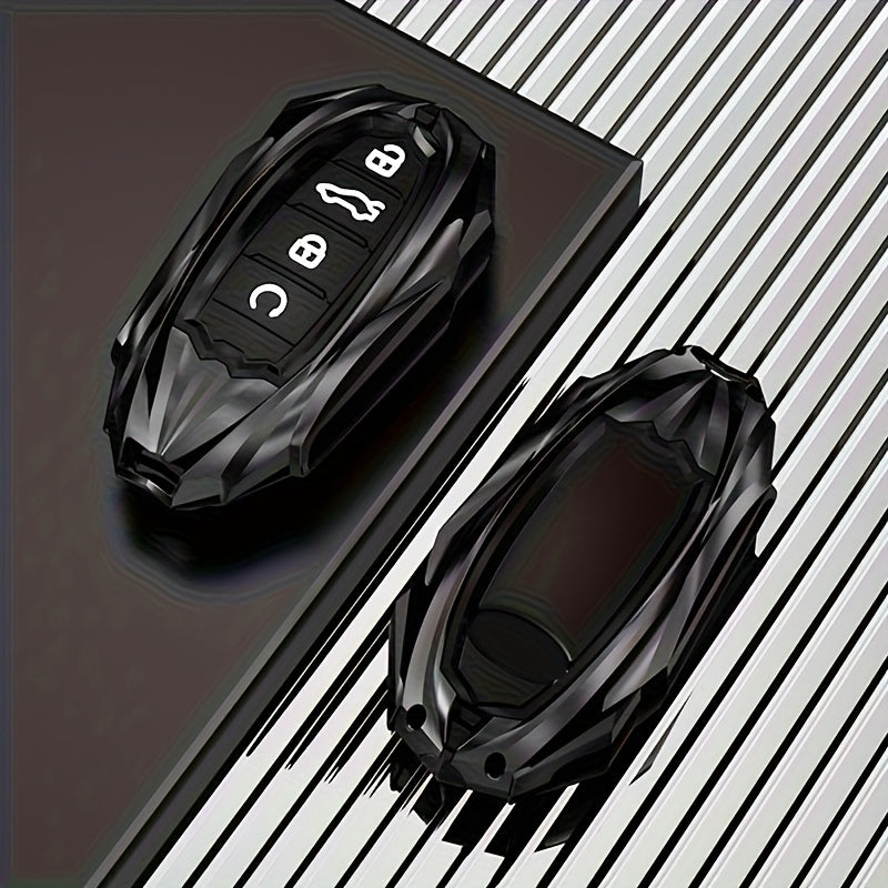 Car Key Case Cover for SUVs Premium Leather Fits Tailored for Multiple Models