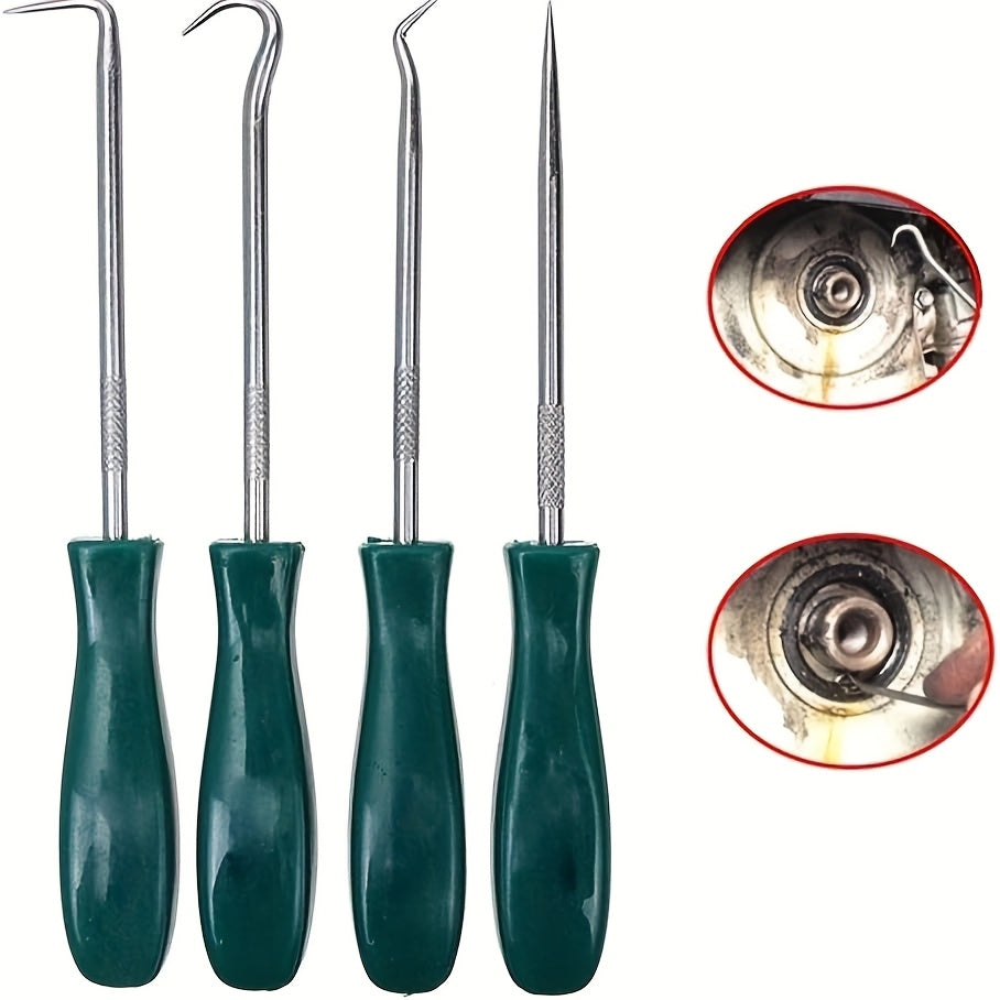 Набор из 4 предметов для обслуживания автомобилей: щипцы и крюк с скребком