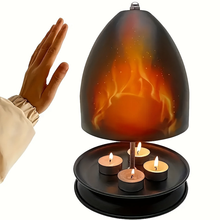 Electric Candle Heating Stove for Home and Outdoor Use with Hand Warmer