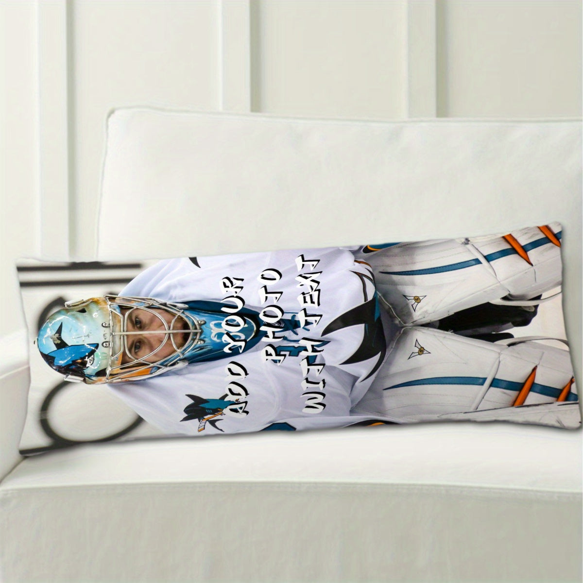 Personalized Custom Long Body Pillow Cover Soft Plush Dual-Sided Print 50.8x137.16 cm