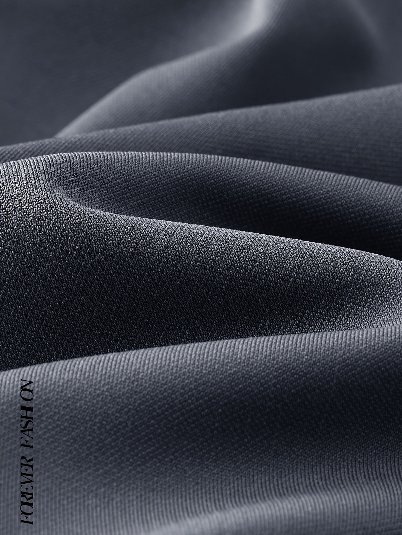 Pantalones de vestir negros para hombre de corte ajustado con emblema de pájaro, poliéster y spandex para negocios informales