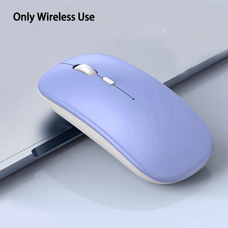 Wireless Ergonomic Slim Mouse for Gaming and Office Use Low Latency Windows 10 Compatible