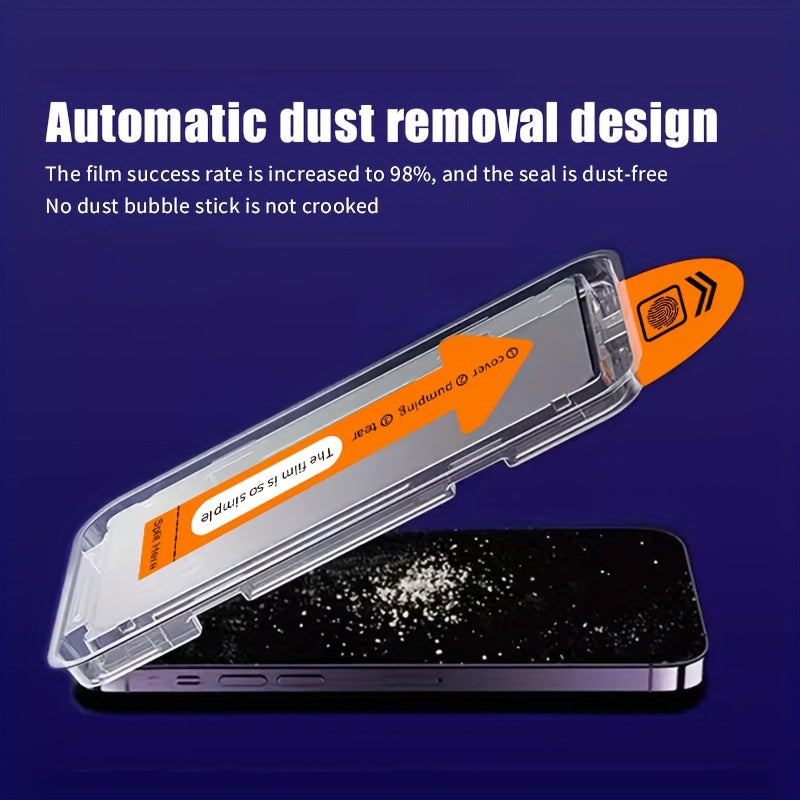 9D Tempered Glass Screen Protectors for iPhone 11 12 13 14 15 Series Compatible with Apple Smartphones