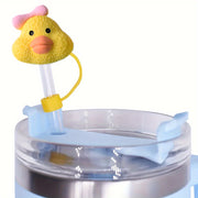 Set of 2 Duck Resin Toppers for 30oz and 40oz Tumblers Durable Glassware Accessories