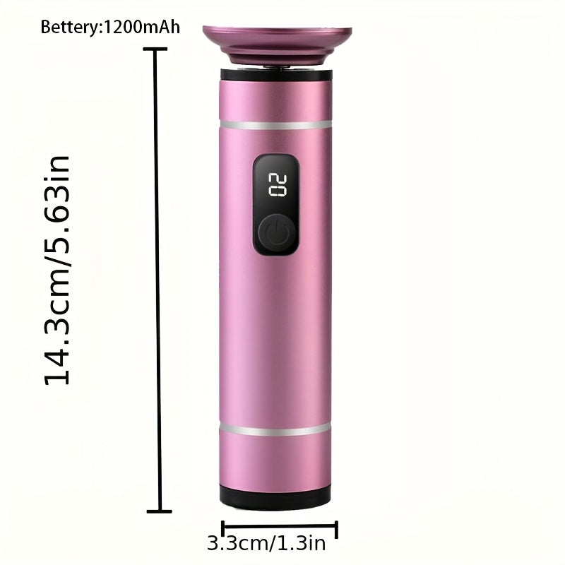 Electric Foot Grinder with LCD Display Rechargeable Lithium Battery Callus Remover Pedicure Tool