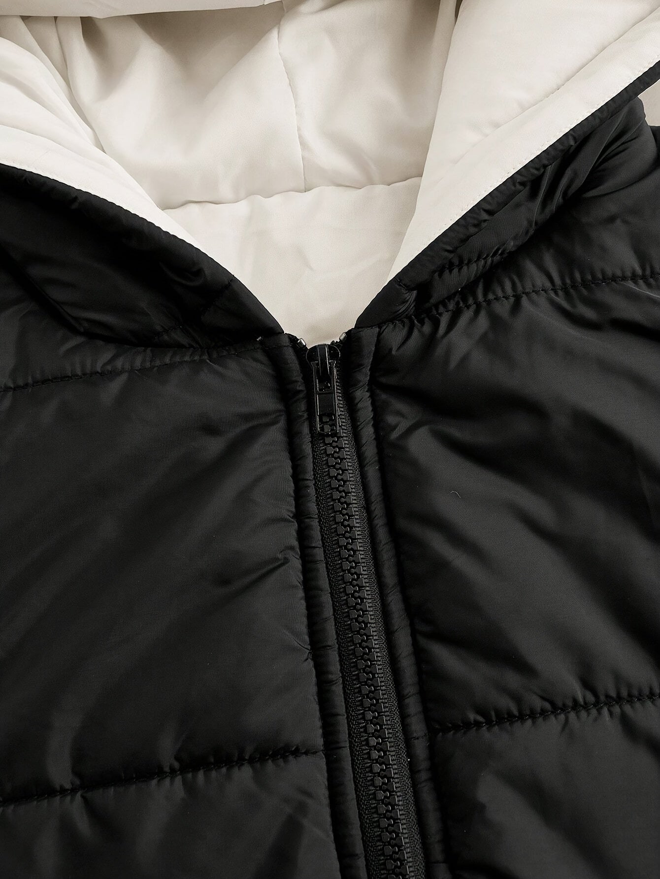 Plus Size Hooded Long Vest with Pockets Polyester All-Season