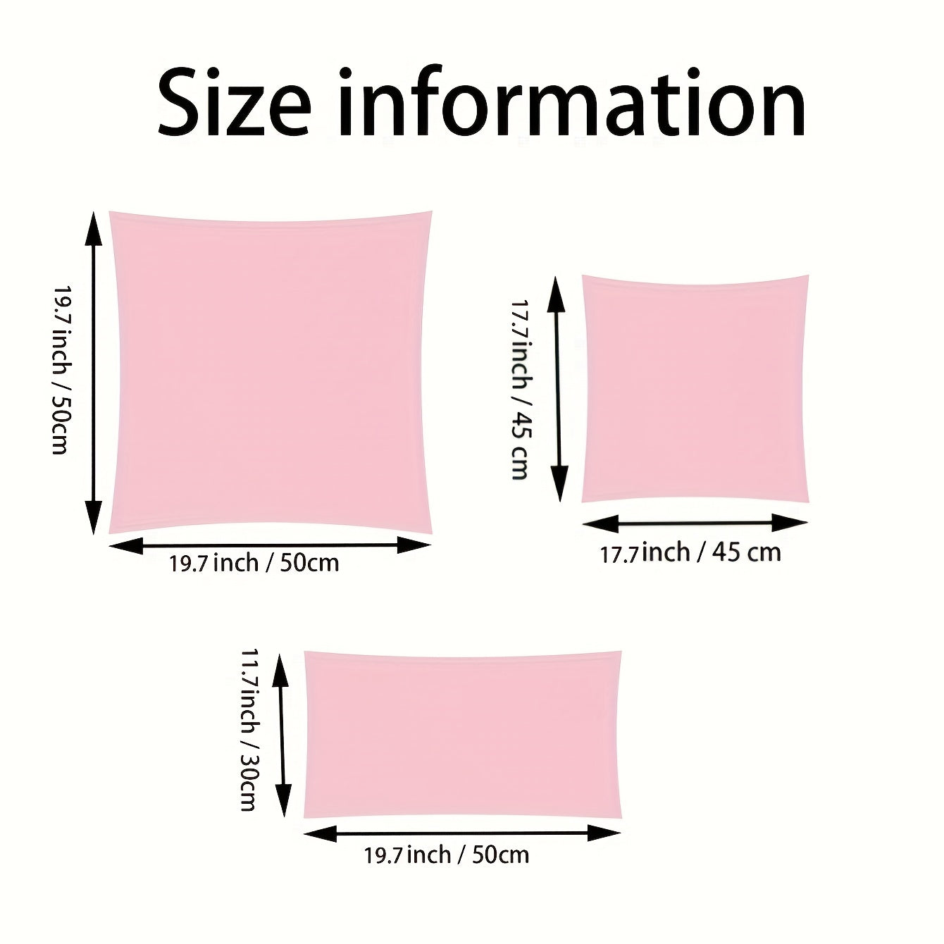 Bohemian Rabbit Fur Stripe Throw Pillow Cover Geometric Pattern Polyester Knit