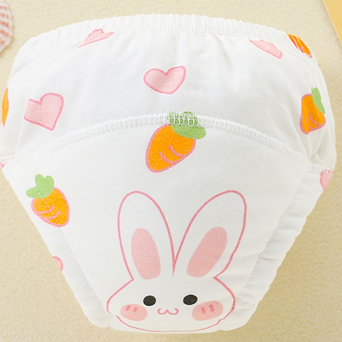 Set of 2 Reusable Training Pants for Kids Toddlers Flexible Diaper Substitutes with Adorable Designs