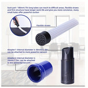 Set of 2 PVC Vacuum Cleaner Brushes for Vents Corners Pet Hair Dust