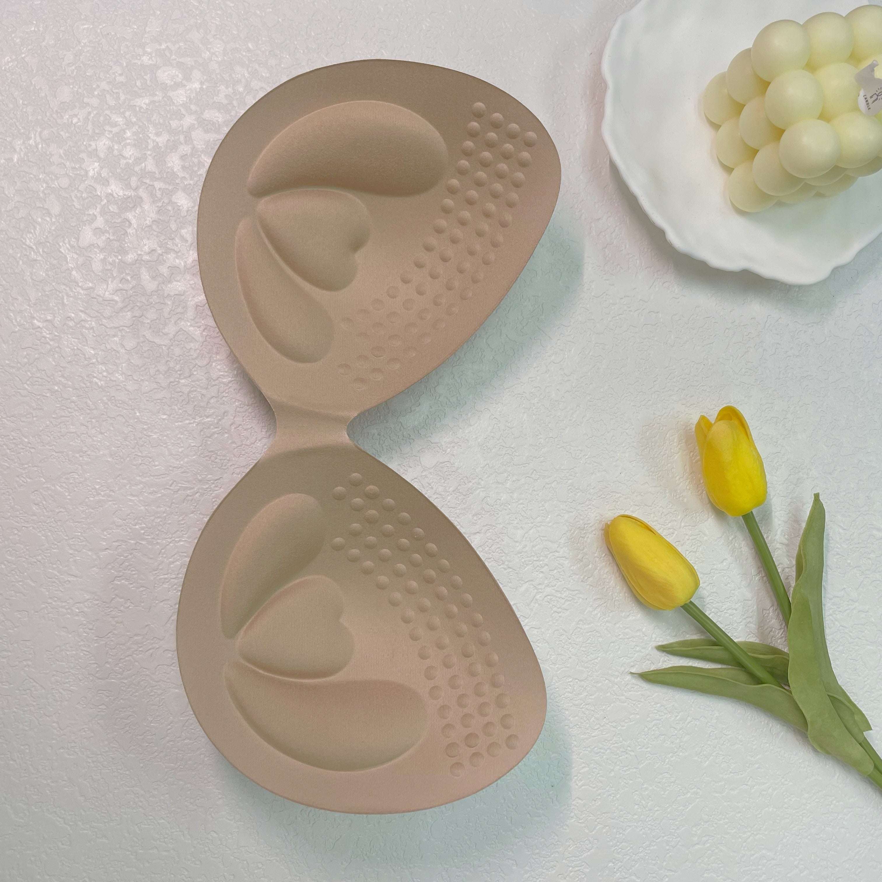 Reusable Solid Bra Insert Pads for Women Seamless Chest Enhancer Underwear Accessories