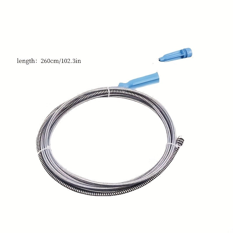 Ushbu ko'p funksiyali drenaj to'siqlarini olib tashlash vositasi uchun batareyalar kerak emas. Kanalizatsiyalar, hojatxonalar, oshxona va hammom lavabolarini va vannalarni tozalash uchun ideal. Uyingizni tozalash uchun zaruriy vosita.