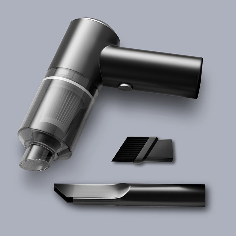 Беспроводный автомобильный пылесос с мощной всасывающей силой, перезаряжаемый, ручной, портативный, тихий