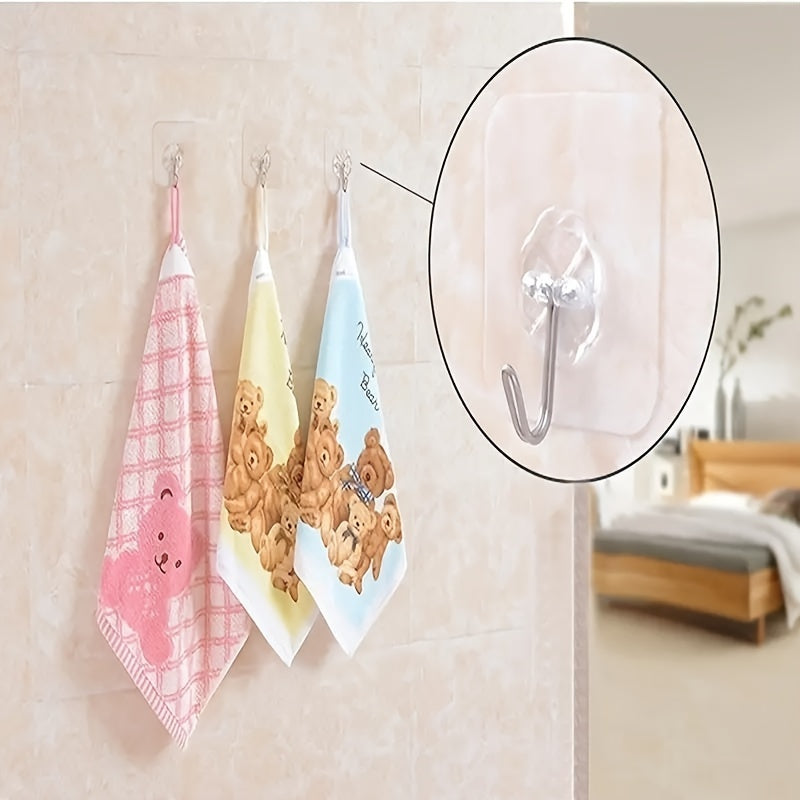 Gancho de cocina multifuncional de una sola cabeza con respaldo adhesivo para colgar objetos