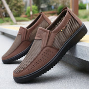 Men's Breathable Casual Loafers Slip-On Comfort for Daily Wear in Spring Summer Fall