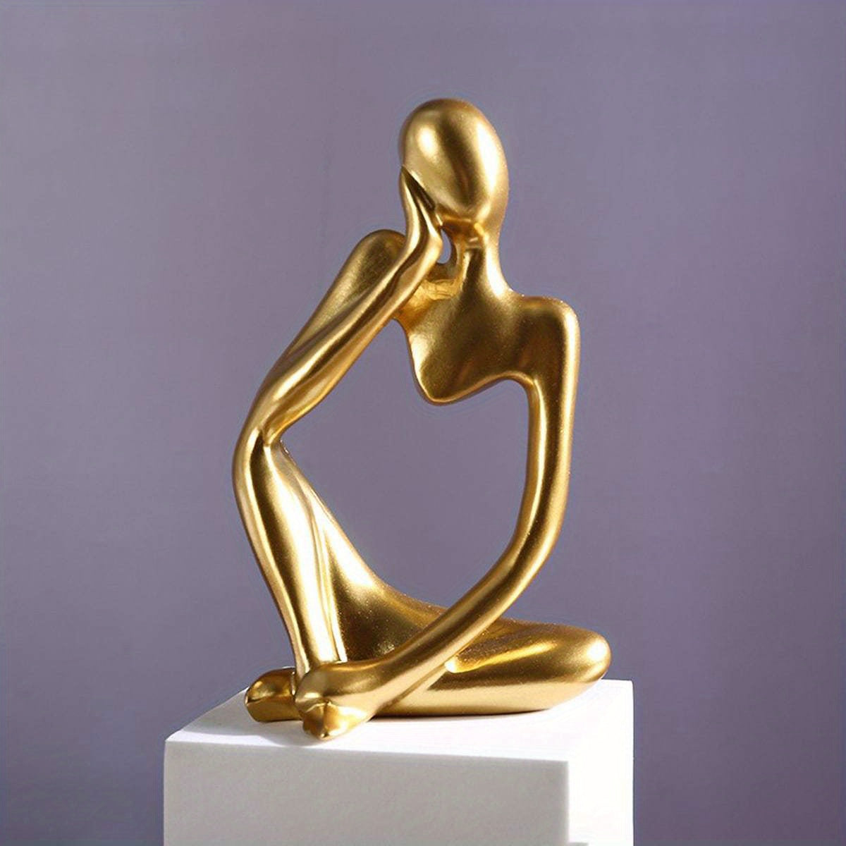 Resin Character Figurines for Home Office Decor Small Decorative Statues