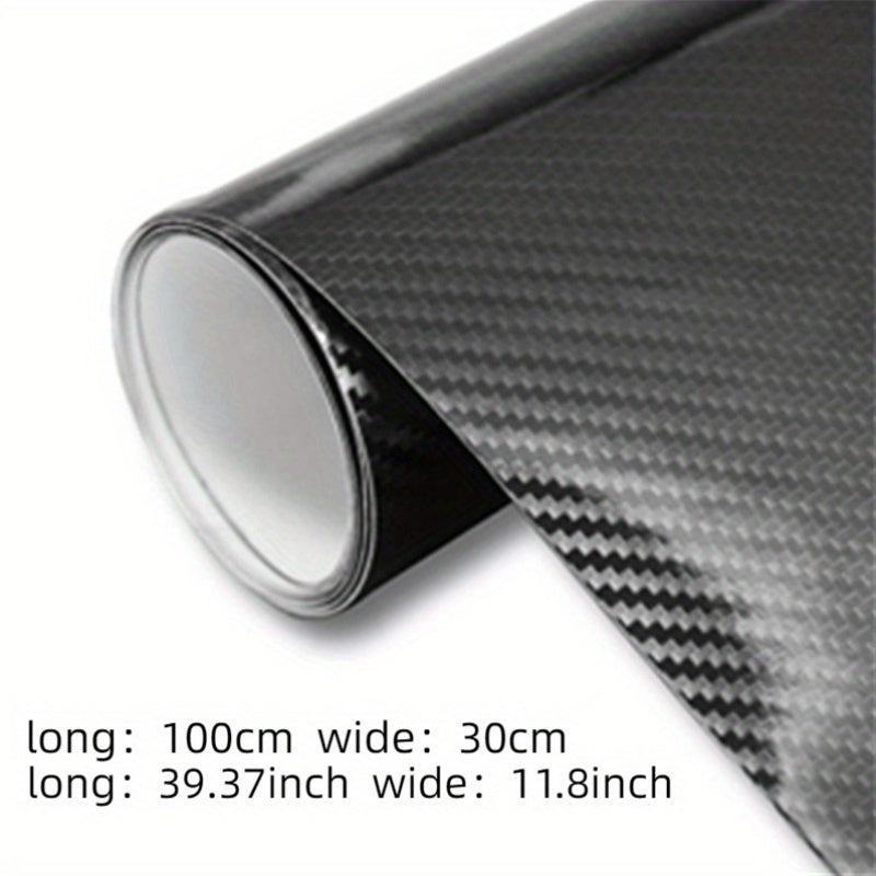 Self-Adhesive Carbon Fiber Vinyl Wrap Film for Car Interior Protection