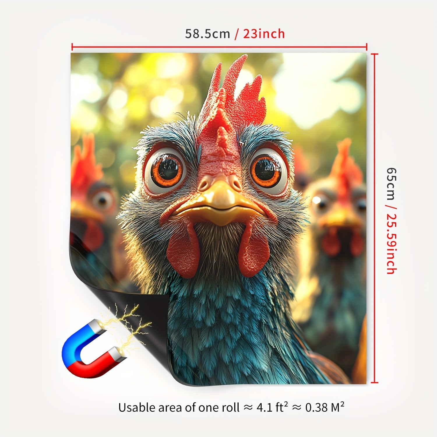 Yashil Qo'yloq Magnitli Qaynatgich uchun Dekor Sticker Suv o'tkazmaydigan Qayta ishlatiladigan Muzlatgich Magnit