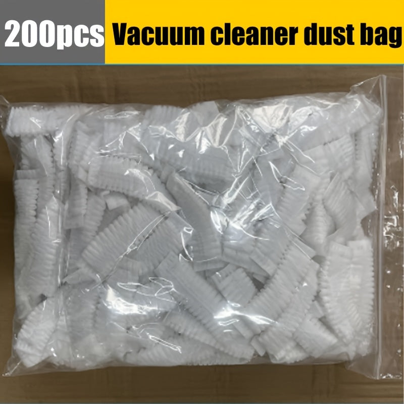 50/100/200 dona Bir martalik Changyutgich Filtrlari - To'qilmagan Polyester Chang Sumkasi O'rnini Bosuvchi Filtrlar, Qayta ishlatiladigan va Yuqori sifatli, chang, allergenlarni ushlab qoladi va uy va ofis uchun zarrachalarni kamaytiradi