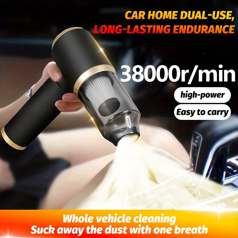 Handheld Cordless Vacuum Cleaner with 5000PA Suction and Multi-Function Accessories