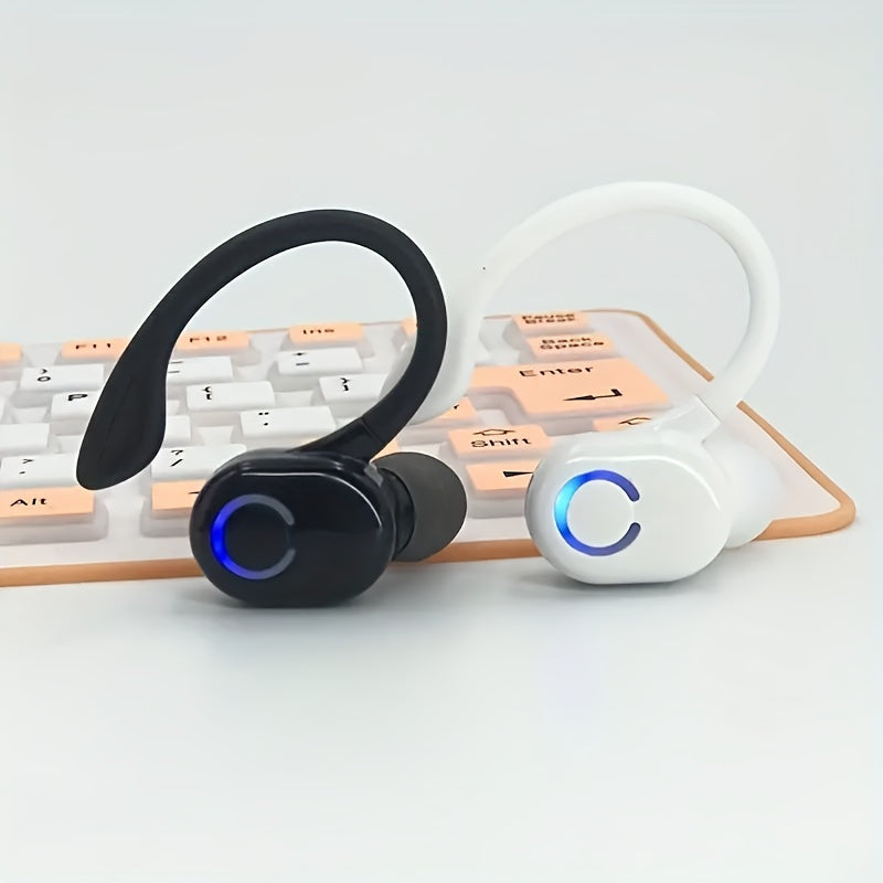 Wireless Earbuds with Volume Control, Semi-Open Back, Long Battery Life, Built-in Microphone for Adults