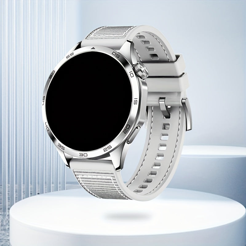 22mm Silicone and Woven Watch Strap for Smartwatches Lightweight Stylish Compatible with GT4 46mm and GT Runner