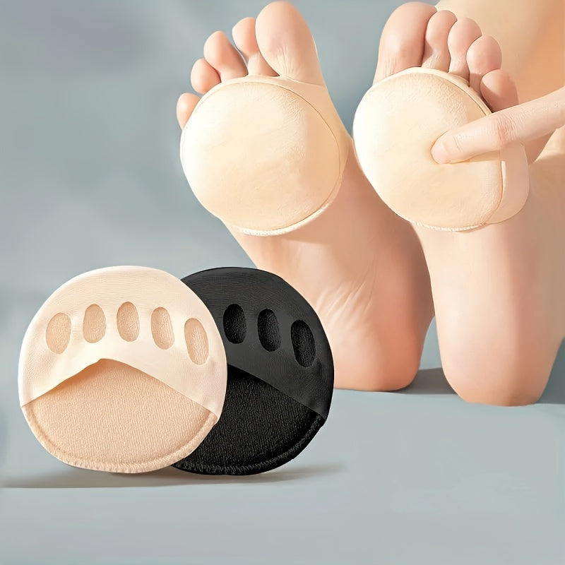 Women Toe Pads Six Pack Half Insole High Heel Toe Support Non-Slip