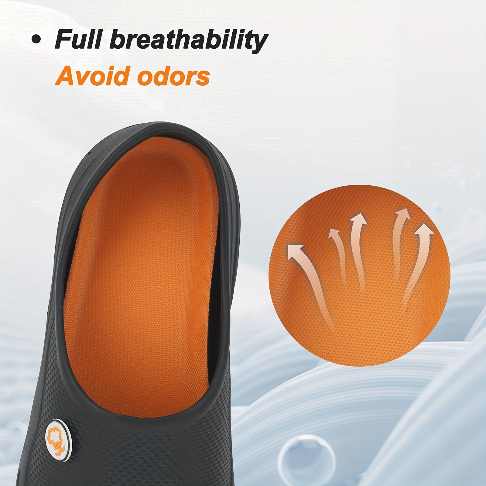 Women's Slip-Resistant Kitchen Clogs Lightweight Non-Slip EVA Insole