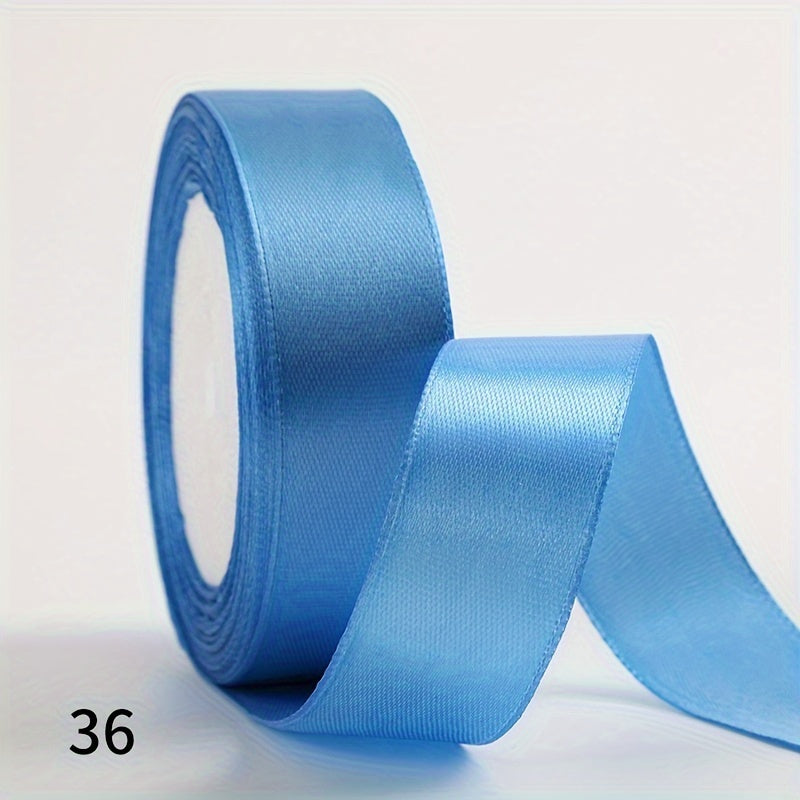 Satin Ribbon 2.5cm Wide 25 Yards Long for Gift Wrapping Wedding Decoration