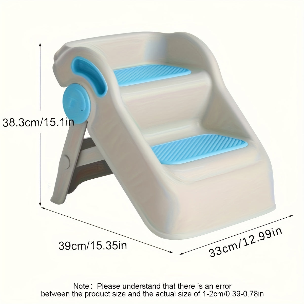 Children's Wooden Step Stool for Kids Bathroom and Bedroom Use