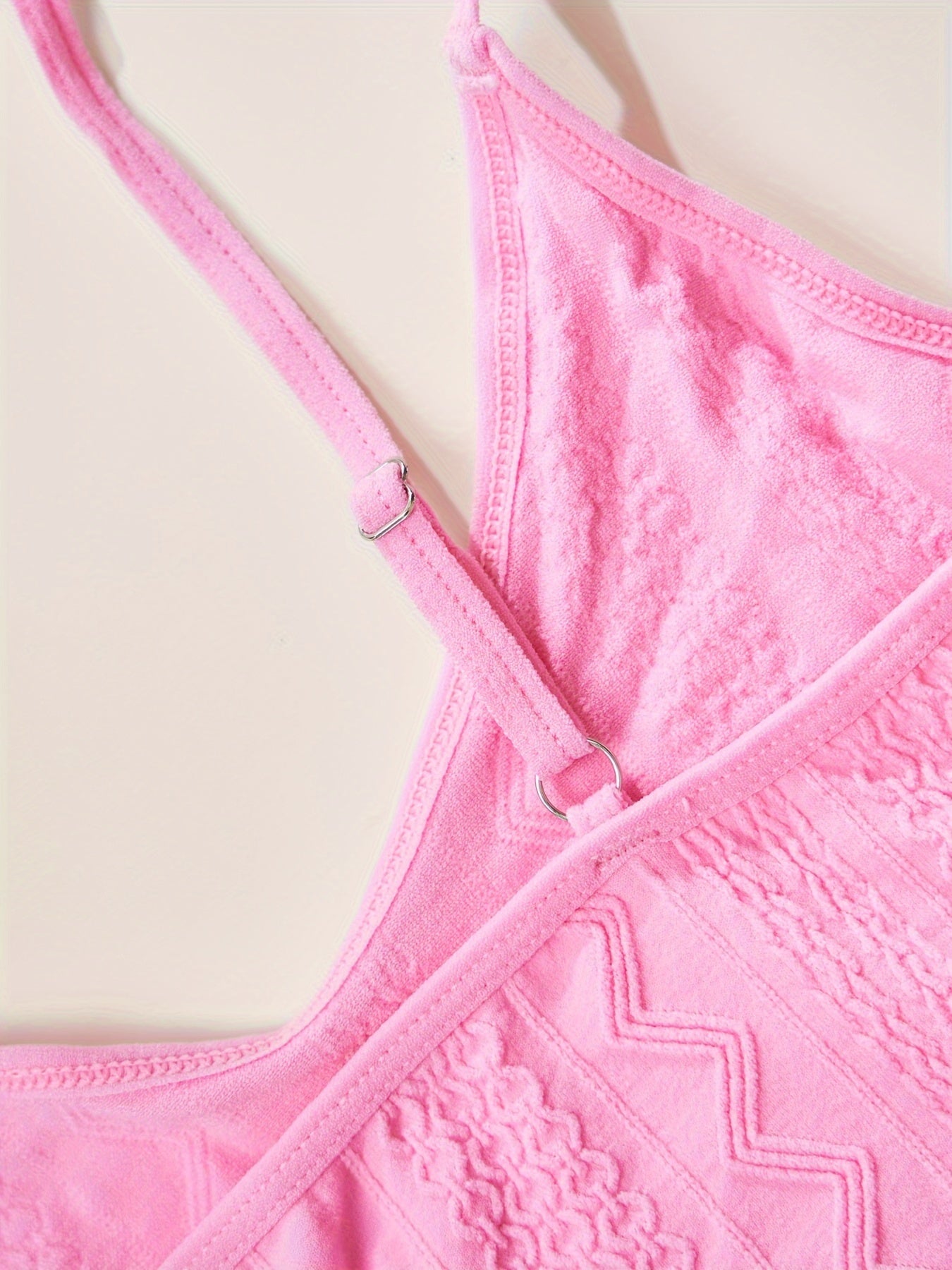 Women's Solid Cotton Lingerie Set with Full Coverage Bra and Elastic Panties