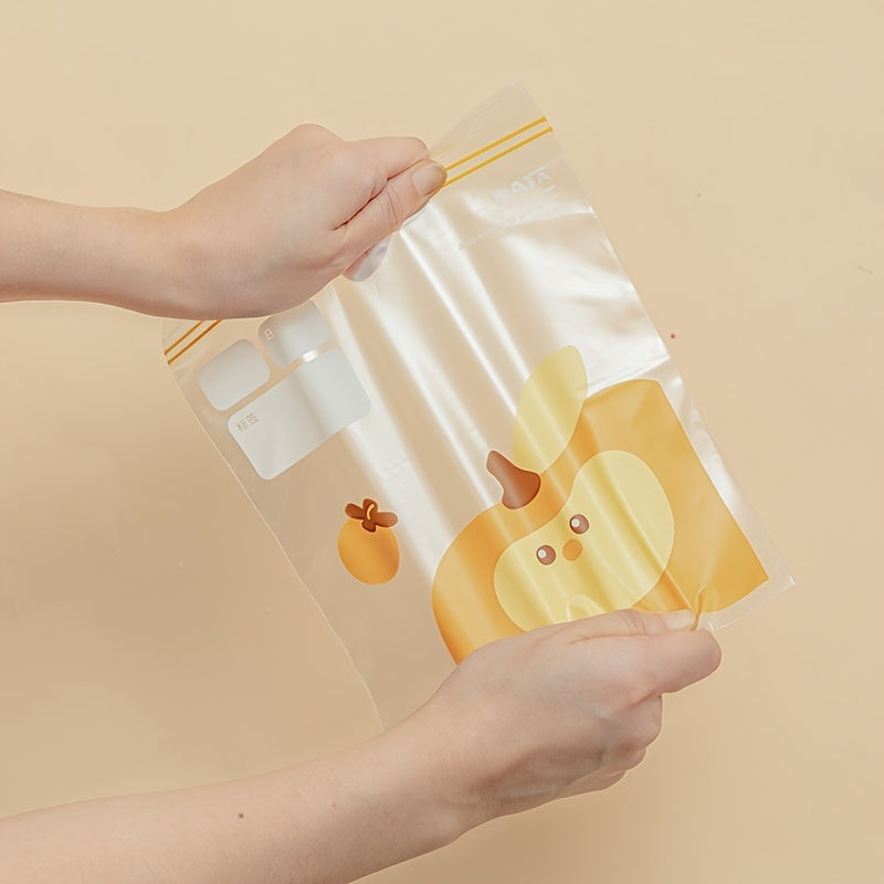 Многоразовые сумки для хранения, набор из 15, 20, 30 штук, герметичные застежки-молнии, органайзер для продуктов, фруктов, овощей, круп