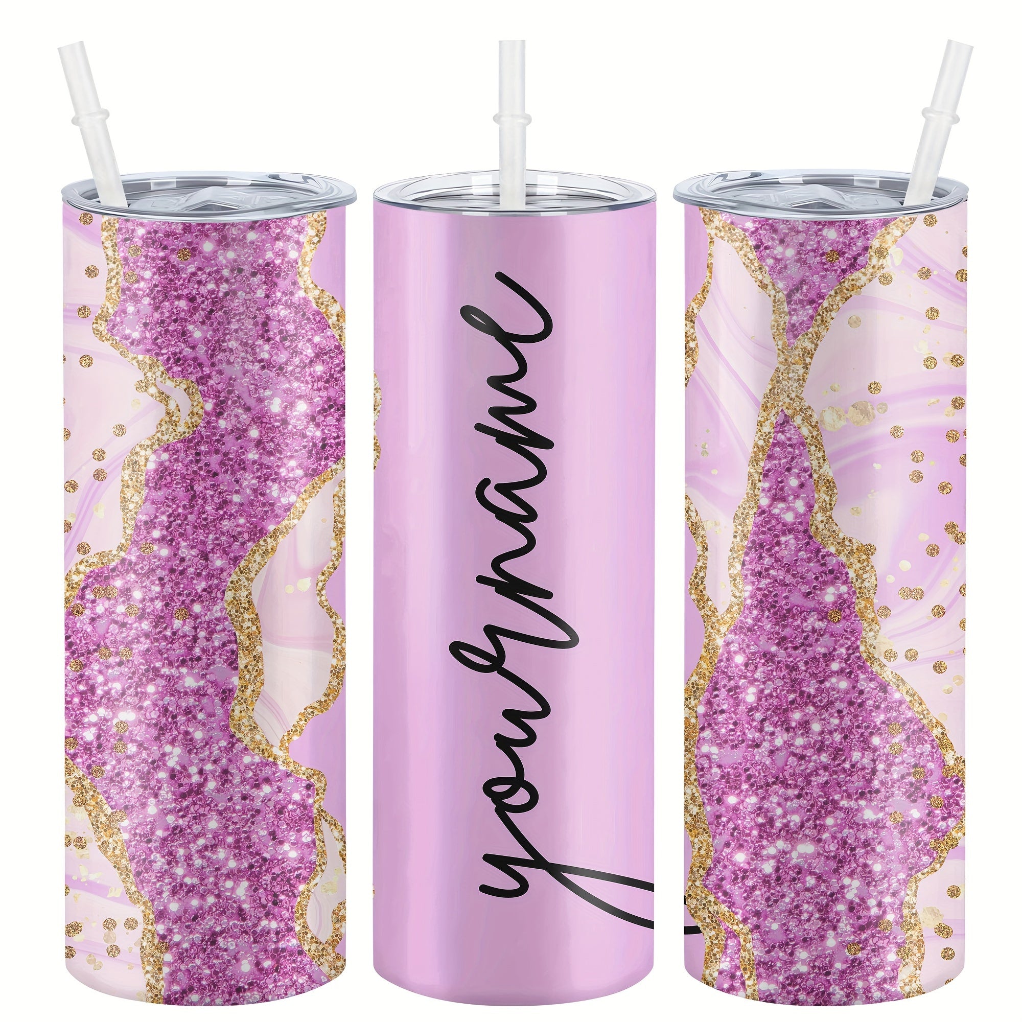 Индивидуальная 20-унцевая нержавеющая стальная кружка - прочная, изолированная, легкая в очистке - идеальна для всех сезонов и в качестве подарка.