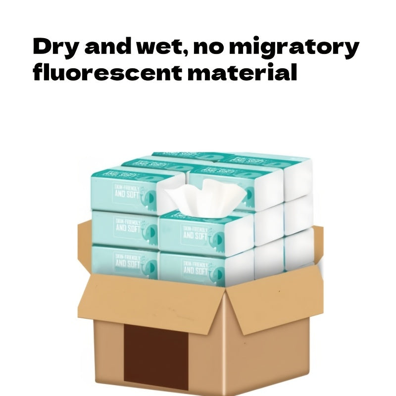 Premium 3-Ply Toilet Paper Made from Wood Pulp Highly Absorbent Scent-Free Dye-Free for Home RV Camping