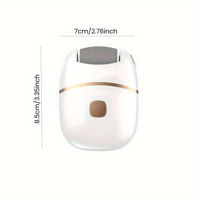 Electric Foot Scrubber for Dead Skin Callus Removal Rechargeable USB Charging Foot Care Tool for Adults and Family Travel